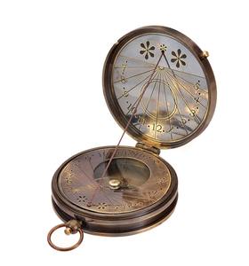 Brújula Náutica Clásica de Latón Macizo, Instrumento de Navegación de Bolsillo, Coleccionable para Capitán de Barco Marítimo o Marinero - Product Image 6