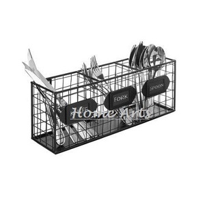 Iron <b>Black</b> Color <b>Cutlery</b> Holder With Premium Quality Customized Size <b>Cutlery</b> Holder At Affordable Price - Product Image 1
