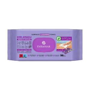 Lingettes humides parfumées à la lavande de qualité supérieure, douces pour la peau, chiffons de nettoyage doux, parfum d'aromathérapie, serviettes jetables - Product Image 1