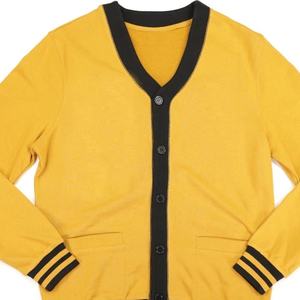 Suéter Cárdigan de Invierno para Hombre 2025 con Logotipo Personalizado, Bordado de Chenilla y Cierre de Botones - Product Image 5