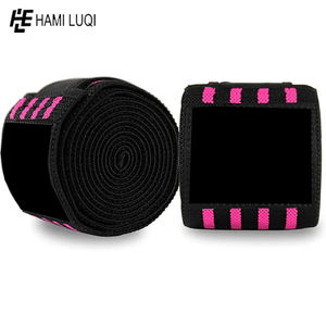 Enveloppe de genou en coton avec élasticité-Idéal pour l'haltérophilie, la musculation et le fitness | Design élégant et solidaire - Product Image 2