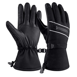 ถุงมือขี่จักรยานกันลมสำหรับผู้ชายกันลมกันน้ำถุงมือสกีสำหรับฤดูหนาว - Product Image 4