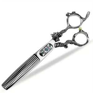 Ciseaux amincissants Ciseaux de coiffure Ciseaux à cheveux pointus professionnels, outils de coupe de coiffeur, équipement de coiffure de salon - Product Image 2