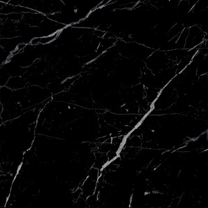 Carreaux de sol et de mur en porcelaine émaillée brillante Aspino Nero Marquina Marble Designs 600x1200mm, antibactériens, imitation brique réfractaire, épaisseur 9mm - Product Image 1