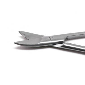 Ciseaux dentaires à couronne incurvée certifiés CE ISO Instruments d'orthodontie à fil de 4.5 pouces - Product Image 4