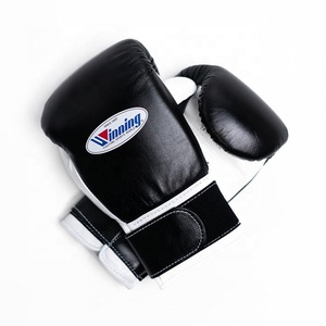 ถุงมือชกมวยมวยไทย MMA แบบมืออาชีพถุงมือหนังแท้ใหม่ล่าสุดมีโลโก้ออกแบบได้ตามต้องการ - Product Image 3