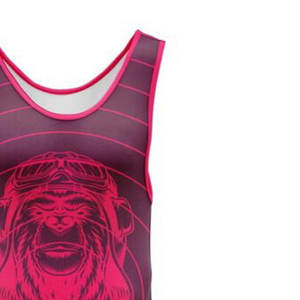 Trajes de Lucha Libre Unisex para Levantamiento de Pesas, Elásticos, 100% Poliéster, Traje de Lucha Libre, Servicio OEM al por Mayor - Product Image 4