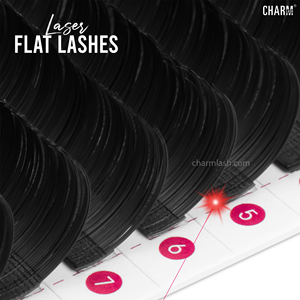 CharmLash Laser Ellipse Flat <b>Lash</b> Super Soft Laser Eyelash <b>Extensions</b> Matte Cashmere Flat <b>Lash</b> <b>Extension</b> Wholesale Private Label - Product Image 6