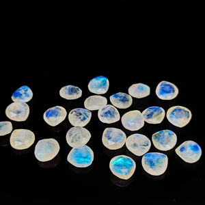 ลูกปัดพลอยอัญมณีแกะสลักรูปหัวใจสีรุ้งธรรมชาติขนาด10มม. สำหรับทำเครื่องประดับเป็นจำนวนมาก - Product Image 4