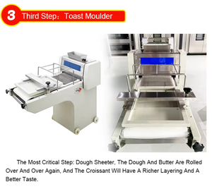 Nhà Máy Giá thương mại Máy làm bánh mì nướng lò & đầy đủ thiết lập thiết bị làm bánh giải pháp phù hợp cho khách sạn/bánh - Product Image 4
