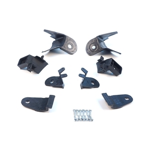 Support de fixation de phare BHL554+BHL555, kit de réparation avec languettes, côté gauche et droit, pour Symbol MK3 Facelift 2017-actuel 260609154R 260102037 - Product Image 1