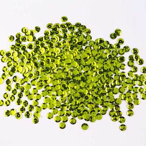 Sequin Concave Petit Trou Centré Couleur Métallique, Selanusa - Product Image 1