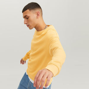 Personnalisé 100% Coton Tissu Unisexe Streetwear Automne Hiver Top Gym Wear Surdimensionné Ras Du Cou Sweats - Product Image 1