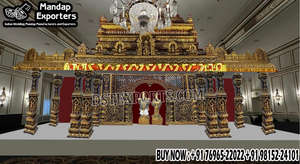 Mandap de mariage parfait, événement de mariage, scène, décoration de mariage sri-lankaise, mandap Vidhi, mandap incroyable pour mariage sud-indien, Sydney - Product Image 5