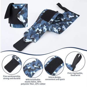 Logo Pro Hand Wrap Imprimé Élastique Respirant Workout Haltérophilie Gym Poignet Wrap Vente Chaude Ajustement Main Wrap - Product Image 5