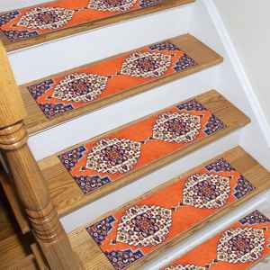 Tapis imprimé : Tapis Kilim Step, Tapis Step personnalisé, Tapis lavable - Product Image 1