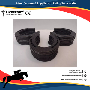 Herraduras de Aluminio Premium en Negro, 4 Piezas, Fundición Artesanal de Hierro, Precio Bajo, Súper Resistentes, Accesorios Ecuestres Deportivos CE - Product Image 2
