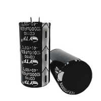 Condensateur électrolytique haute tension Durui personnalisé, modèle 25 US, composant électronique en aluminium à fixation rapide