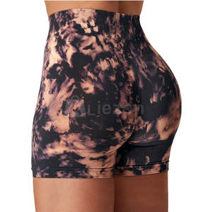 Pantalones cortos deportivos de apoyo para mujer, pantalones cortos deportivos de uso diario para mujer con estiramiento suave al mejor precio - Product Image 2