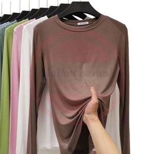 2024 Nursing Scrubs Women's Under Scrubs Long-Sleeve T-Shirt Medical <b>Undershirts</b> for Women and Men - Product Image 5