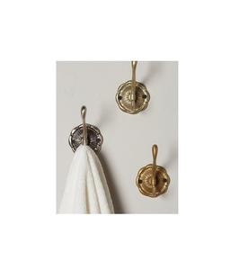 Elegant Golden Finished Brass <b>Wall</b> Hooks Designer Storage Solutions <b>for</b> Homeowners Seeking Timeless Sophistication Made Metal - Product Image 6