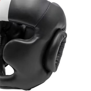 Protection de tête en cuir pleine face avec logo personnalisé de haute qualité pour la boxe et l'équipement d'entraînement de sécurité Prix de gros à bas prix 2026 - Product Image 3