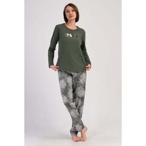 Conjunto de Pijama KADIN P.SUPREM O YAKA UZUN KOL ETEGI OVAL - MEADOW - MEADOW - Product Image 1