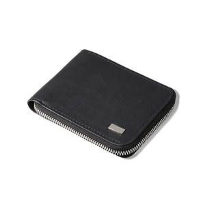 Porte-cartes court multifonctionnel Vente en gros de haute qualité Hommes RFID Blocage Logo personnalisé Bifold Zipper Portefeuilles en cuir véritable - Product Image 1