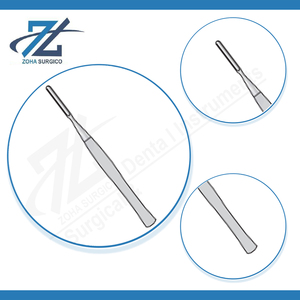 High Quality Small Gouges Manual Surgical Stainless Steel Instruments 150mm Long 4mm Wide CE Certified Reusable Manufacturer - Product Image 4