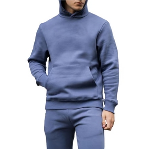 Survêtement pour homme personnalisé 100% coton du Pakistan à capuche avec motif uni, design d'impression pour la saison hivernale - Product Image 3