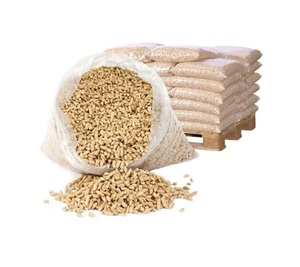 Source de chauffage fiable pour l'hiver : granulés de bois fabriqués à partir de résidus de sciure propres avec un contrôle qualité à 100 %. - Product Image 1