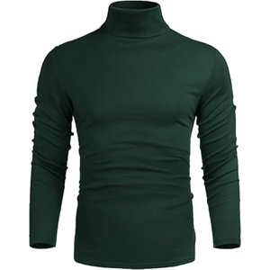 Nuevo suéter de cuello alto, suéter de punto de cuello redondo informal para hombre, suéter de lana para mantener el calor para hombre, suéter de lana para hombre, 2017 - Product Image 2