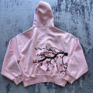 Sudadera HD2710 Personalizada, 100% Algodón, Corte Regular, Color Sólido, Ecológica, para Hombre, Rosa, Impresión por Sublimación, Unisex, Felpa - Product Image 3