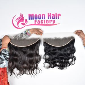 Peluca de Cabello Humano Natural con Ondas Suaves, de Alta Calidad y Precio Accesible, Disponible para Envío Inmediato - Product Image 5