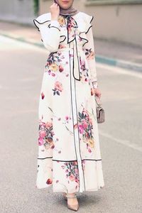 Vestido de talla grande africano con lentejuelas, caftán árabe, jalabiya, abaya de Dubái - Product Image 3