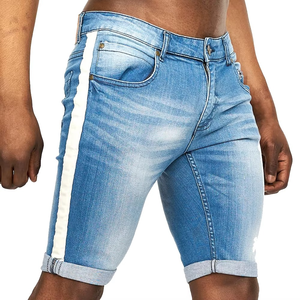 Vêtements actifs hommes Gym Stretch Fitness vêtements de sport Shorts Shorts de sport lavage léger fermeture éclair braguette bouton Shorts pour hommes respirant - Product Image 2