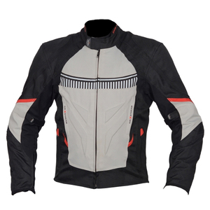 Veste de moto pour homme en Cordura 600D, logo d'équipe personnalisé, vêtements de sport respirants, coupe-vent, grande taille, course automobile, moto - Product Image 4