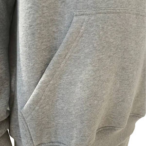 Conjunto de chándal y pantalones de chándal con forro polar de algodón en blanco Unisex con bordado estampado personalizado para hombre, chándal para correr de terciopelo - Product Image 5