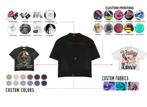 Camiseta con estampado de abullonado en 3D para hombre, proveedor OEM, Camiseta de algodón de gran tamaño, ropa de calle personalizada, logotipo estampado en relieve - Product Image 6