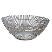 Panier en fil métallique rond en fer noir, moderne, avec revêtement en poudre, logo personnalisé, pour fruits et en-cas, utilisation en cuisine, sans poignées