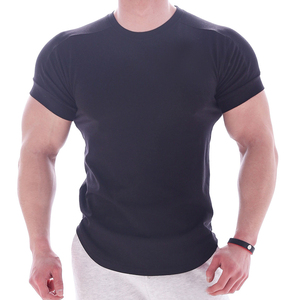 Vente en gros de t-shirts personnalisés pour hommes, vêtements de sport, fitness, athlétiques, t-shirts de travail, conception personnalisable vierge - Product Image 1
