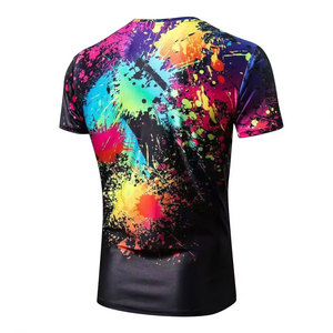 Camiseta de hombre de la mejor calidad Diseño de moda de verano único Secado rápido Diferentes estilos para sublimación de desgaste fresco de moda - Product Image 5