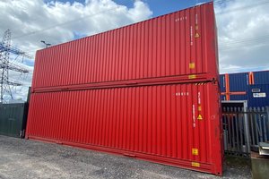 20ft Dry <b>Shipping</b> Container Standard Used Container Orange Freight <b>Box</b> for Logistics Storage - Product Image 3