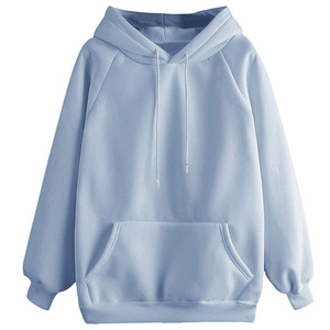 Chándal de poliéster de alta calidad para mujer con bolsillo de canguro, chaqueta de entrenamiento de invierno a precio mayorista - Product Image 4