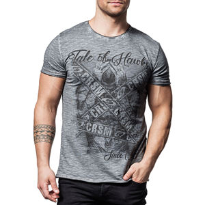 Camisetas Unisex de algodón 100% para hombre, serigrafía con logotipo personalizado, tela con hombros caídos, diseño de gran tamaño y peso pesado - Product Image 1