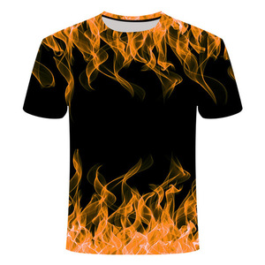 Venta al por mayor Top Trending OEM personalizado Hombres Sublimación camiseta en material de algodón transpirable camiseta con personalizar el logotipo - Product Image 4