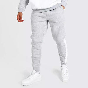 Personalizado de algodón pesado de lana Drop Shoulder Oversize Baggy Hoodie pantalones de chándal de las mujeres último diseño activo Bottoms chándal de los hombres - Product Image 4