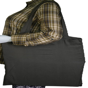 Sac fourre-tout en coton biologique personnalisé avec logo, design élégant et écologique à poignée supérieure, sacs promotionnels réutilisables en toile pour l'extérieur avec fermeture éclair - Product Image 5