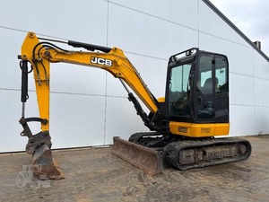 รถขุดขนาดเล็ก JCB มือสอง เครื่องยนต์ยันมาร์ น้ำหนักใช้งาน 12 ตัน เกียร์ Enerpac - Product Image 4