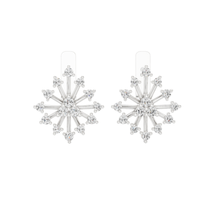 Pendientes de Diamante de Laboratorio de 0.546 CT con Corte Brillante Redondo, Oro de 18KT, 14KT, 10KT y Plata 925, Oro Rosa, Amarillo y Blanco - Product Image 2